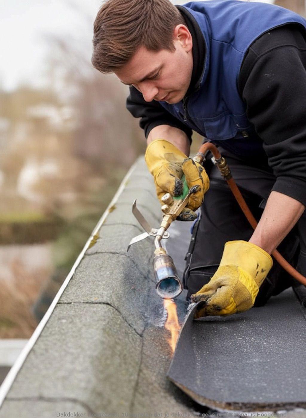 Signalen Geen Professionele Dakdekker Hoogezand